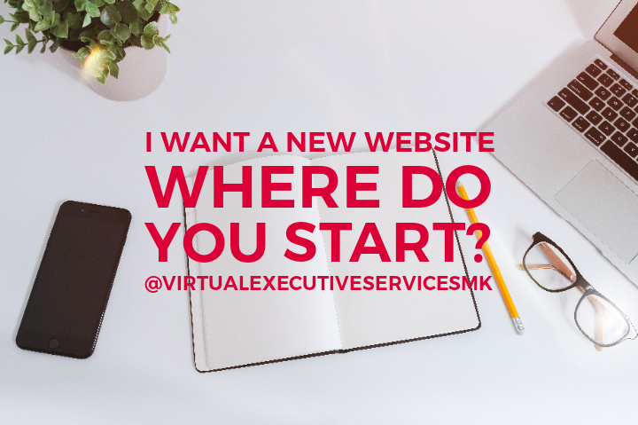 I want a new website - where do you start?