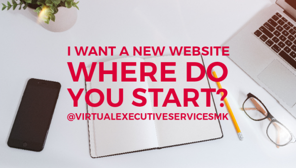 I want a new website - where do you start?